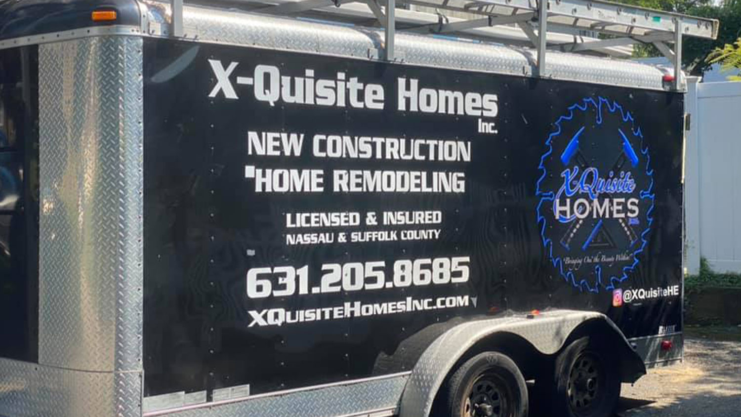X-Quisite Homes Trailer Graphics